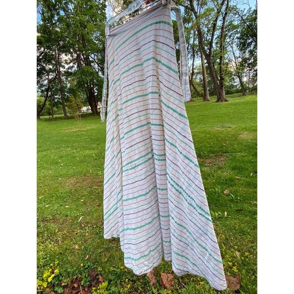 Vintage 1970's Wrap Skirt Set - Picture 8 of 10